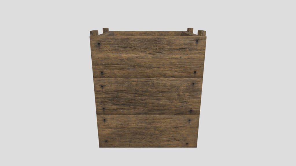 Wooden Box Liquid Meters
