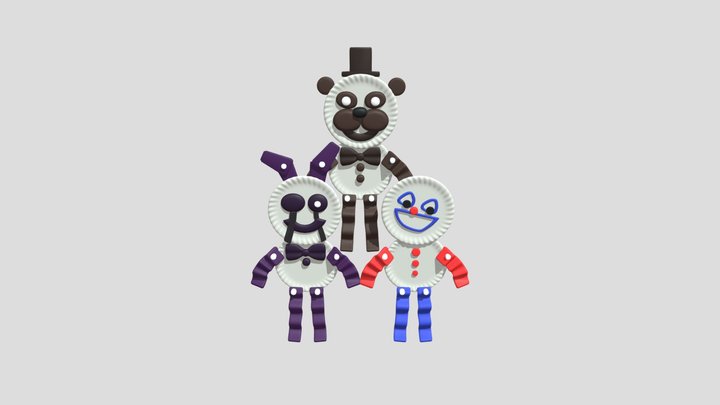 Adventure_Paperpals 3D Model
