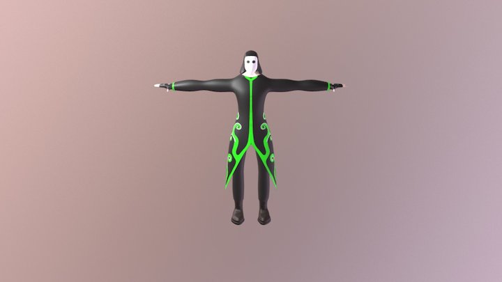 Reaper Character 3D Model
