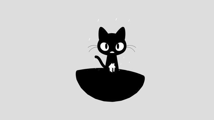Charity Cat 3D Model