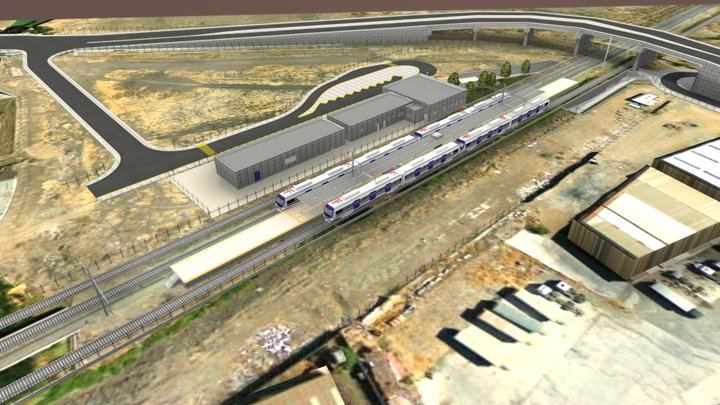 EFE - Estación Las Industrias 3D Model