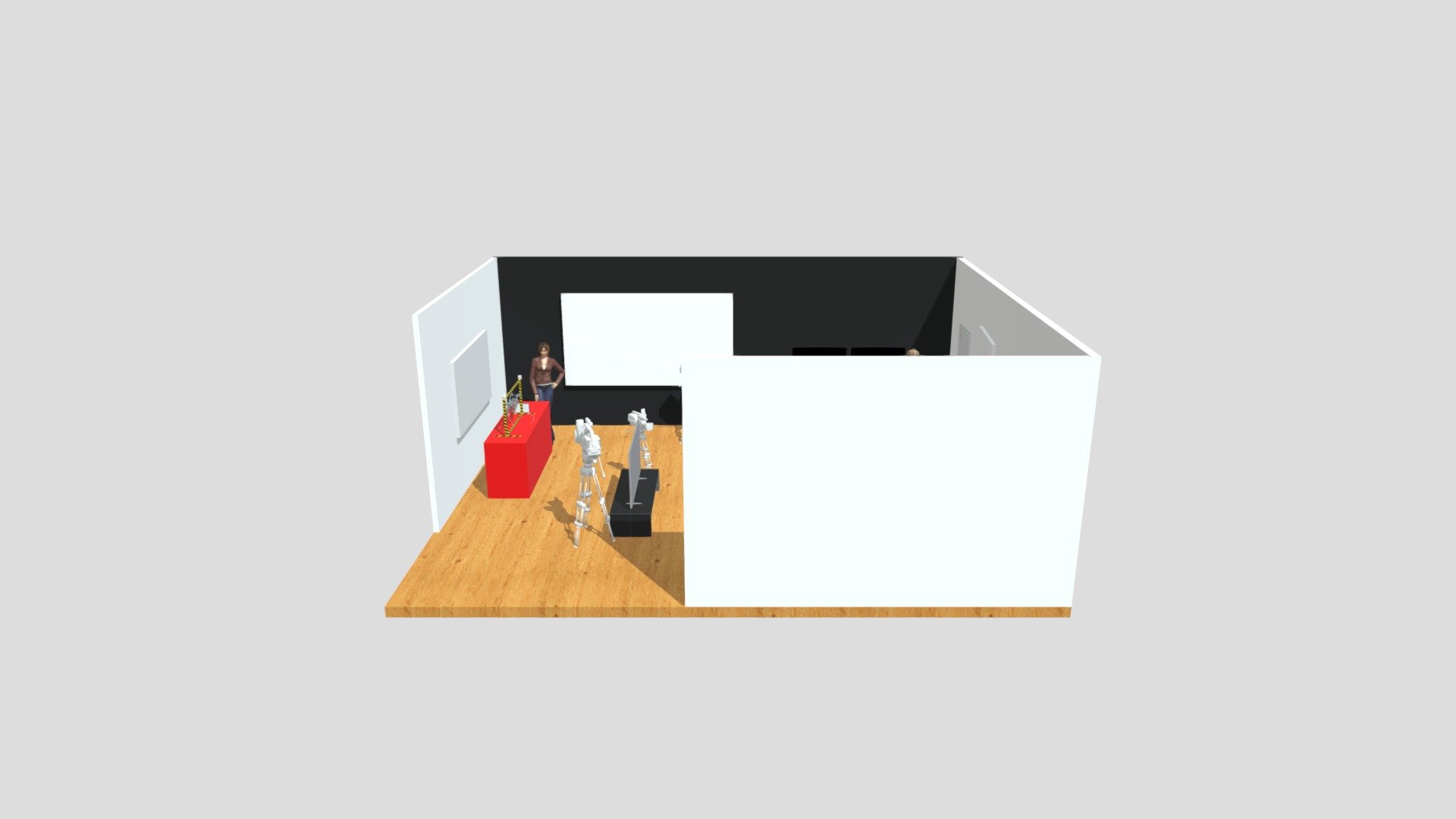 Studio - Room spacing - 3D model by marinuspc [9783150] - Sketchfab