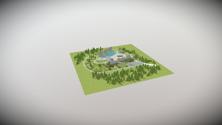 M4TREC Map_3D Model 3D Model