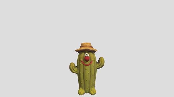 Cactus 3D Model