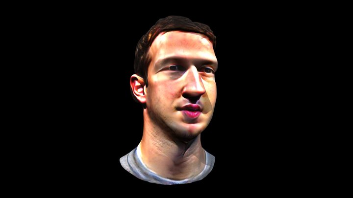 Mark Zuccerberg – Free 3D Model STL
