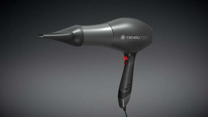 Hairdryer 3D Model