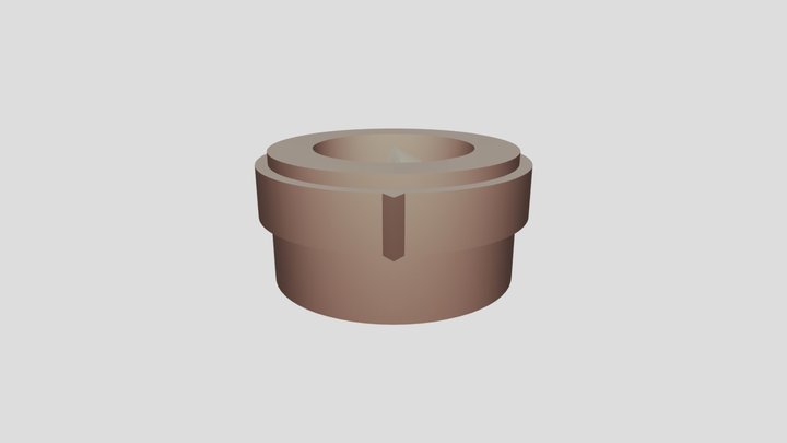 Botao Maquina Aquecedor Grande 3D Model