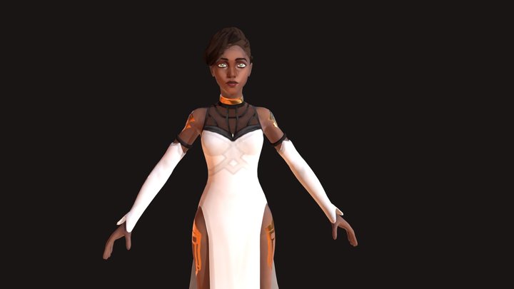 Mel Medarda Fullbody 3D Model