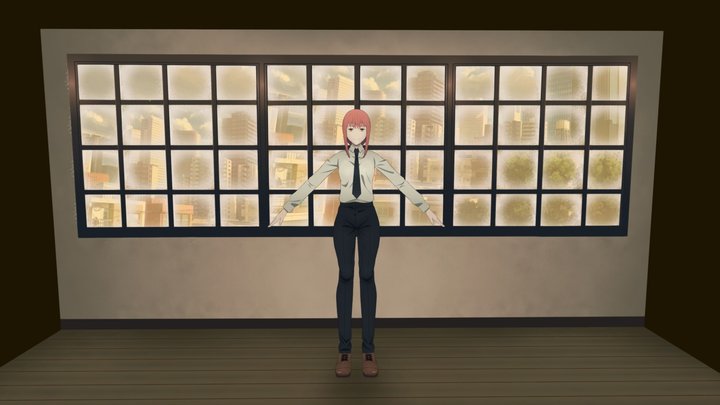 Makima 3D Model
