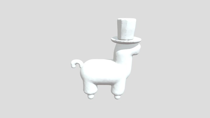 FDS2024_Lama_podium 3D Model