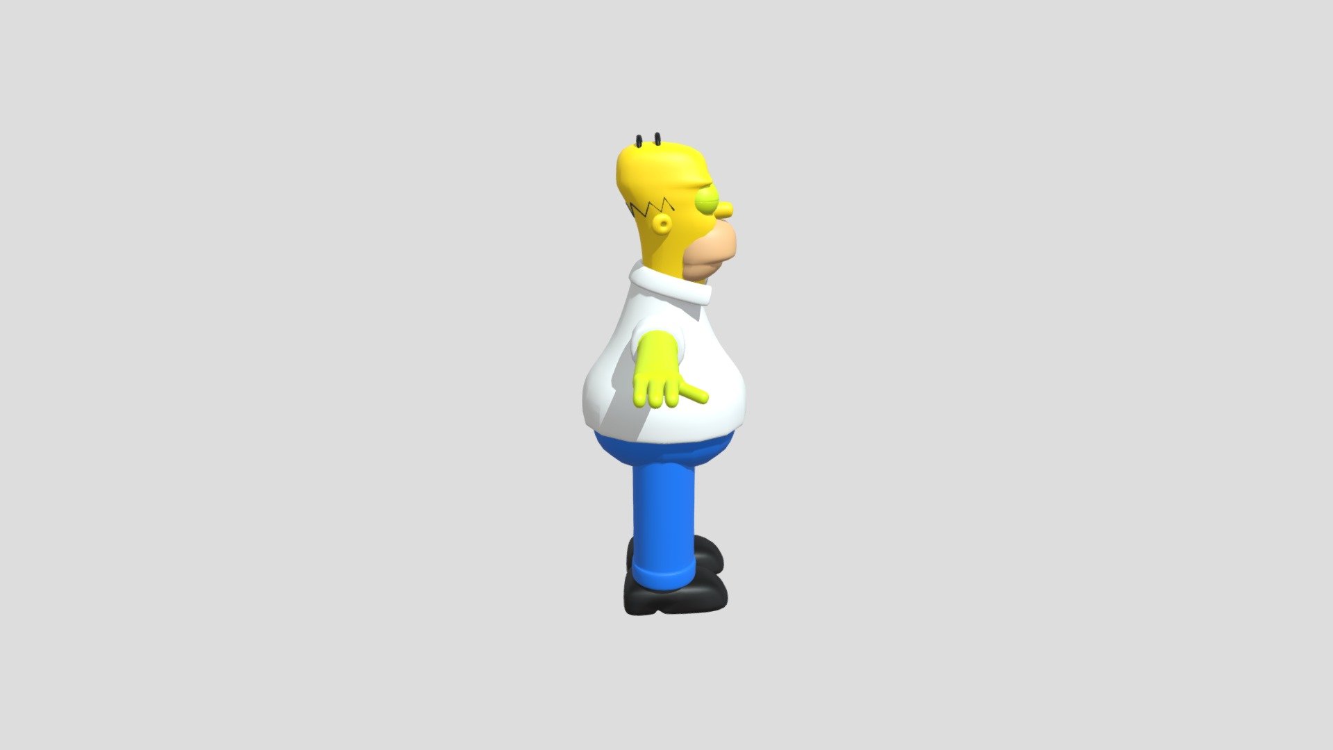 Homero Simpson.casanga - 3D model by facucasanga13 [978961e] - Sketchfab