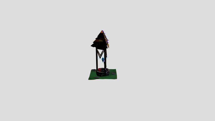 Wishing Well 3D Model