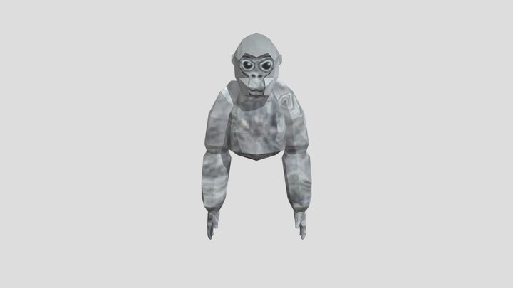 Gorilla tag Player model 3D Model