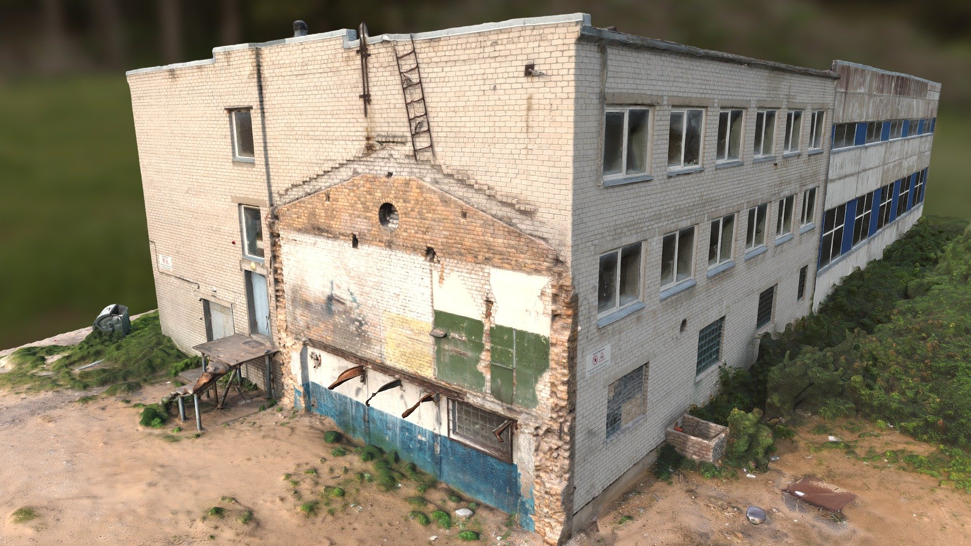 Abandoned Factory 3D Scan