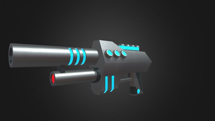 FREEZE GUN 3D Model