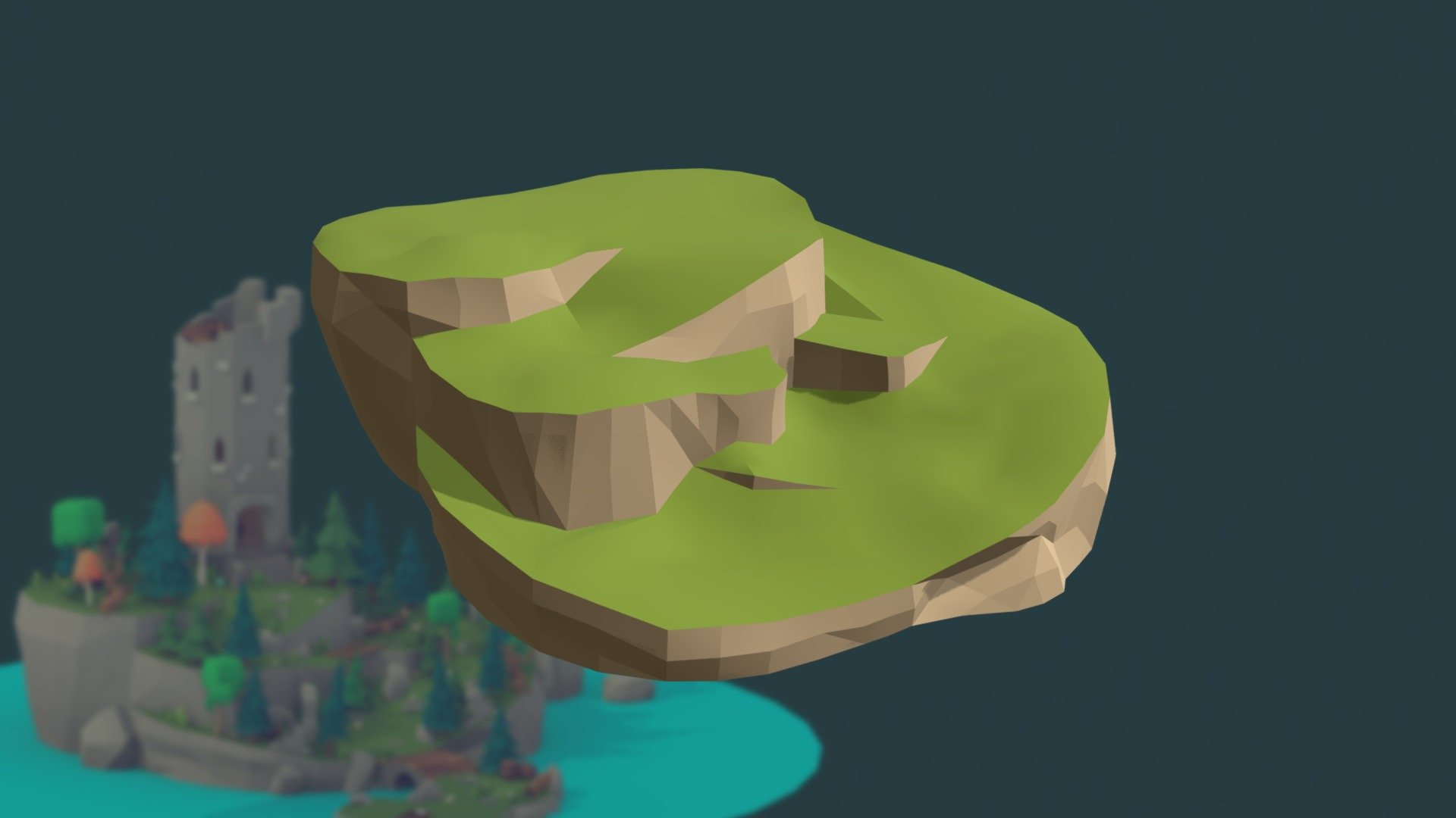 Medieval Fantasy - Large Island