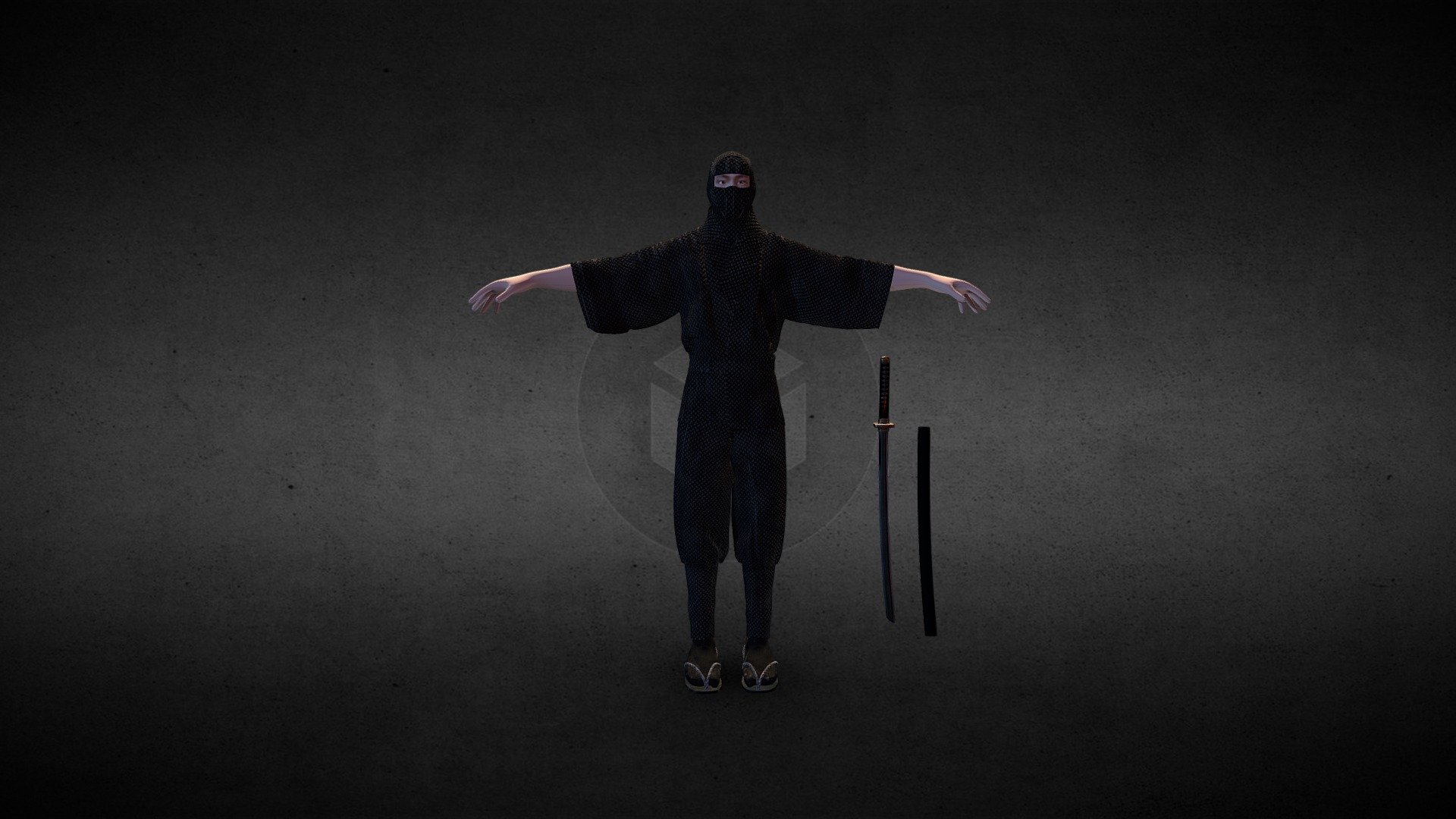 NINJA — Sketchfab embed 3D viewer