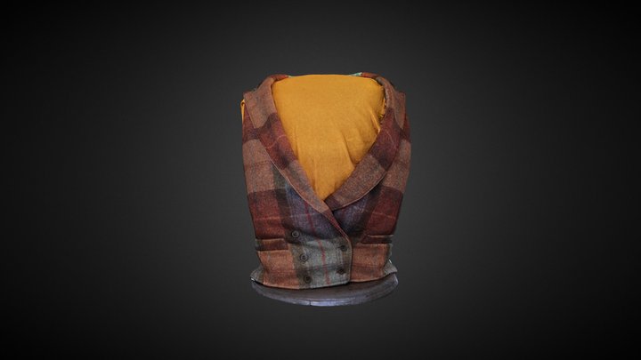 Handmade Waistcoat 3D Model