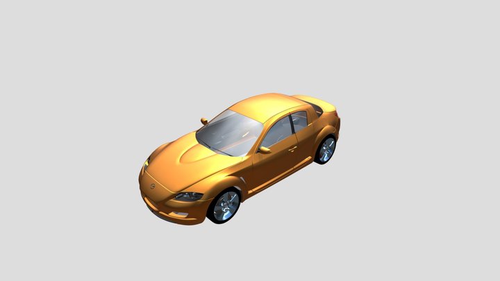 Mazda rx-8 exterior base 3D Model