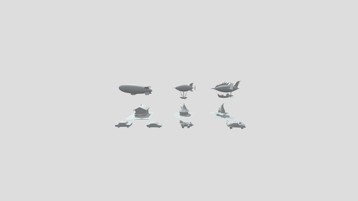 XYZ_HW_Silhouette 3D Model