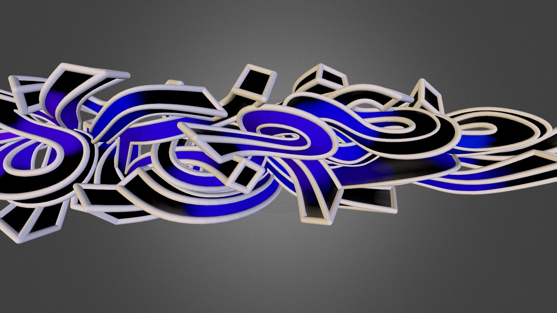 SHAPE 01 / 3D Graffiti