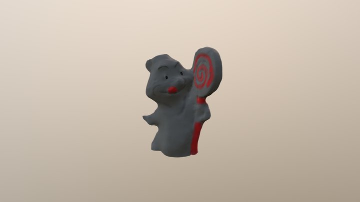 ghost lolipop 3D Model