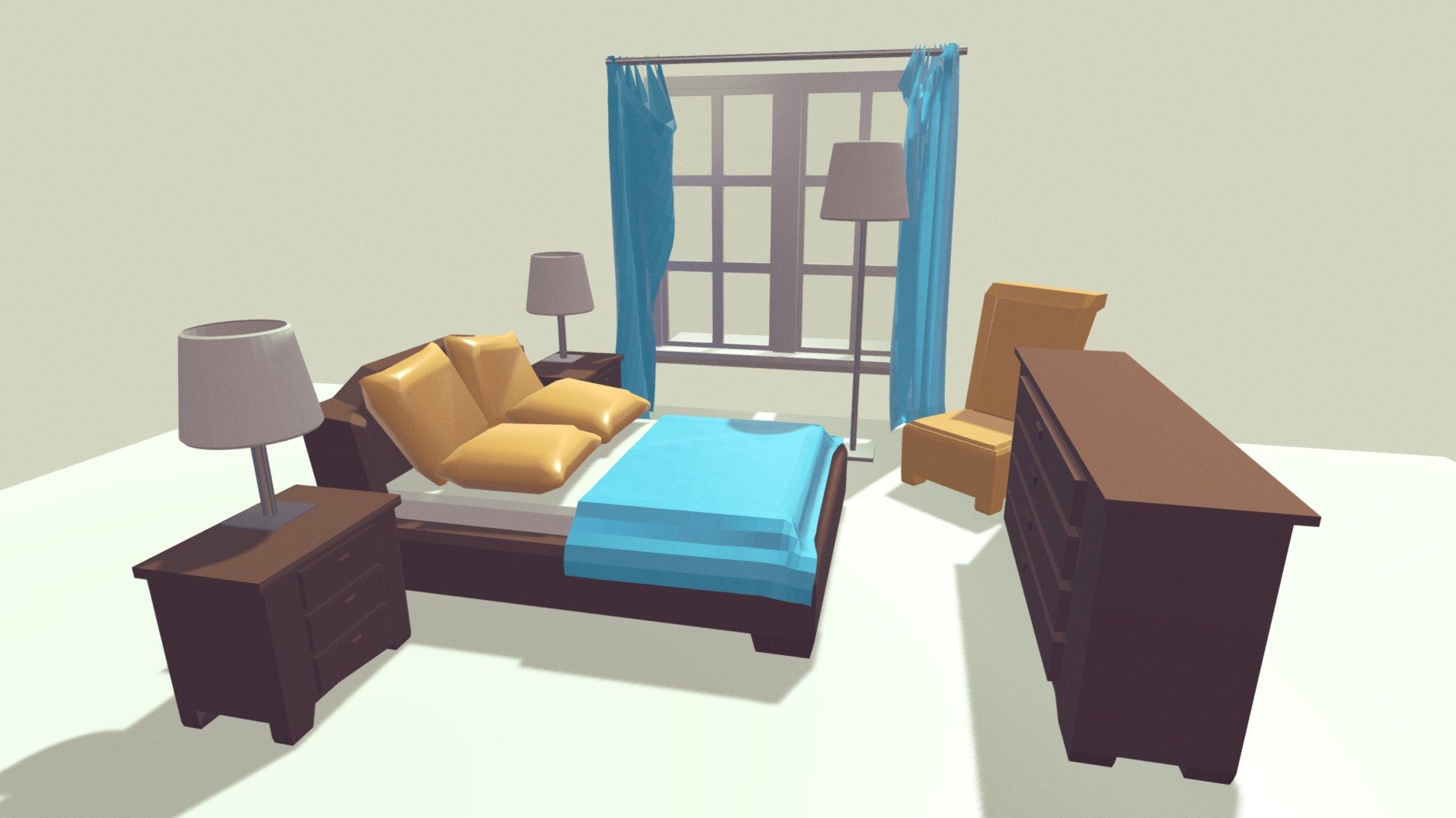 Bedroom scene test