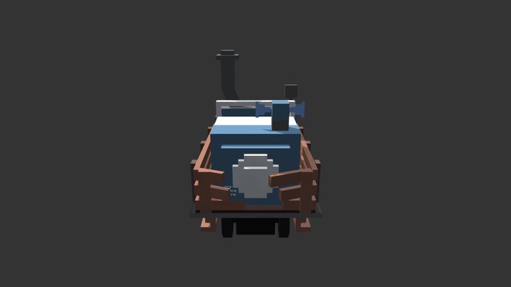Payload Cart from TF2 3D Model