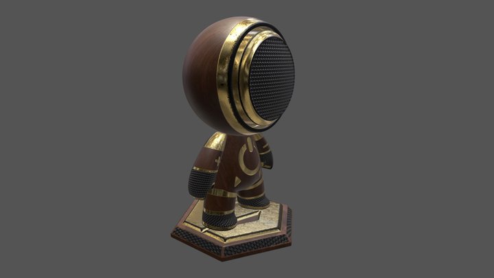 Meet Mat Speakers Bluetooth 3D Model