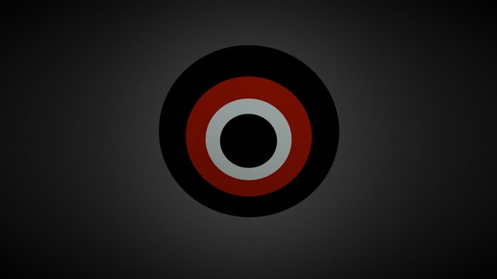 US Agent shield from comic From "Thunderbolts" 3D Model