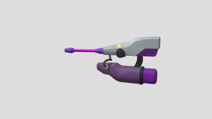 Splatoon Gun 3D Model
