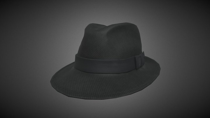 Mafia Hat 3D Model