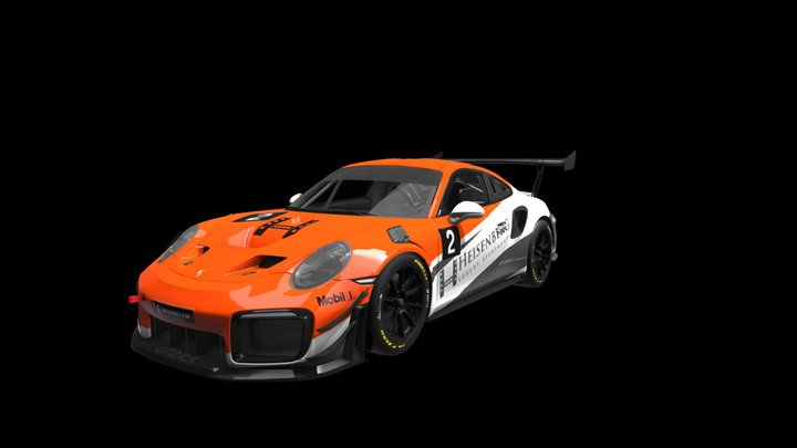 2019 Porsche 911 GT2 RS Clubsport 3D Model