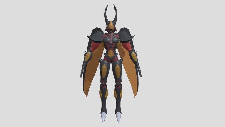 Flare Neos (Rigged) 3D Model