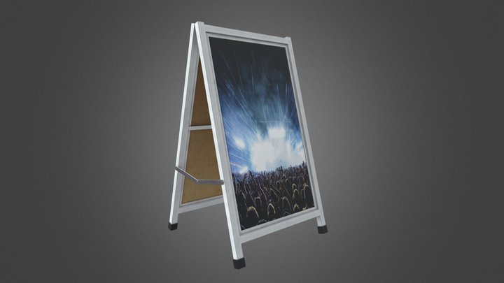 Street Advertising 016 3D Model