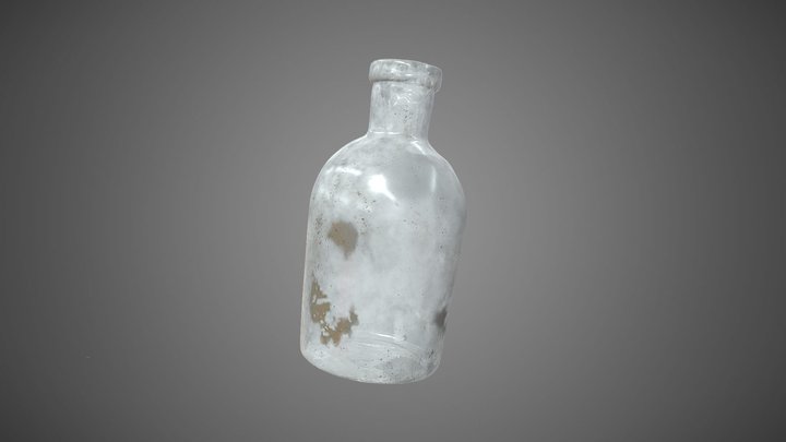Склянка аптечная ● Pharmaceutic Flask 3D Model