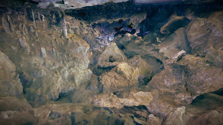 Aktun Ha, Cámara de los Ancestros. 3D Model