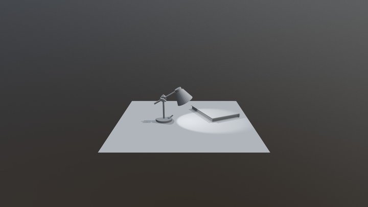 Primitive Shapes Lamp 3D Model