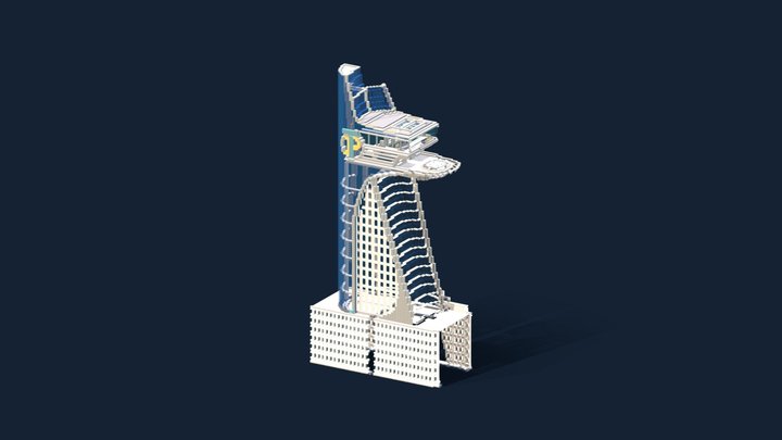 New(er) Avengers Tower 3D Model