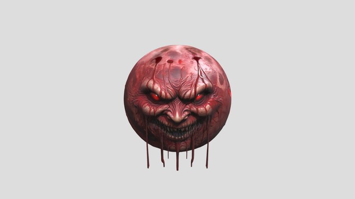 Blood_Moon_Grin 3D Model