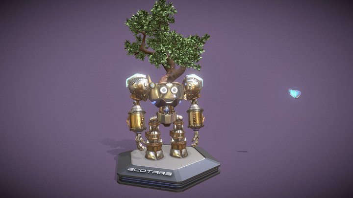 Ecotar Silver 3D Model