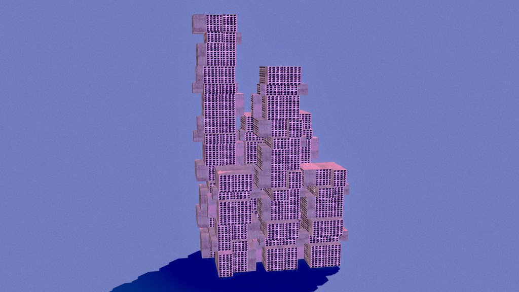 PSX - Brutalist Building Cluster