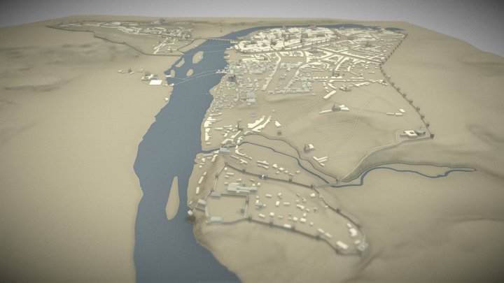 Prague of Charles IV – The Medieval Town 3D Model