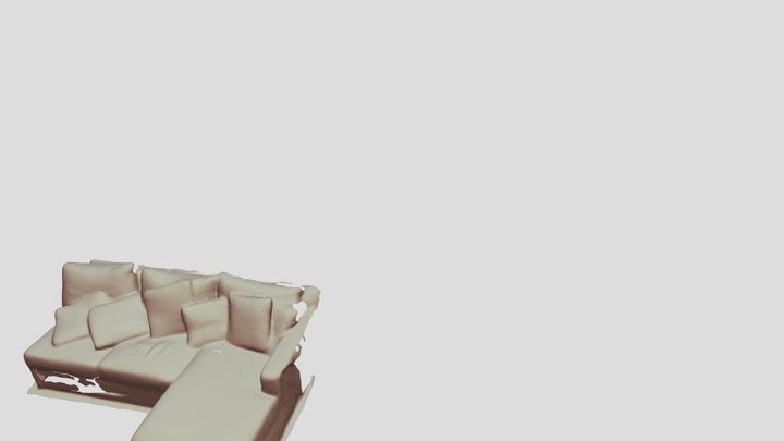 Couch From Meshlab 3D Model