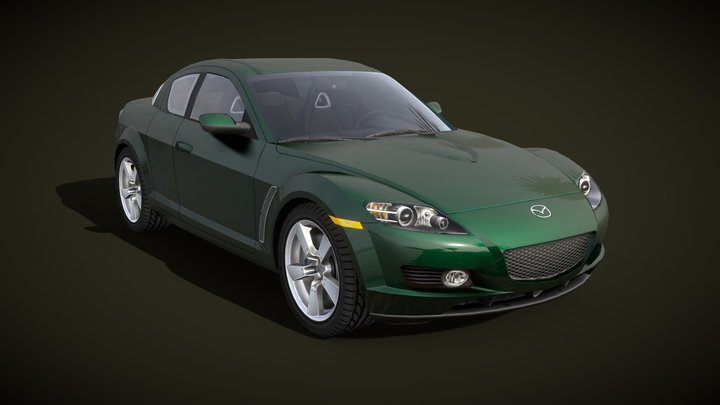 2004 Mazda RX-8 3D Model