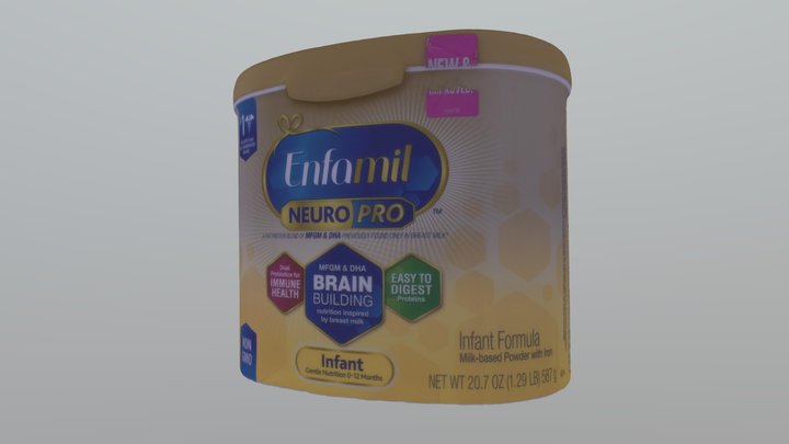 Enfamil neuro pro 3D Model