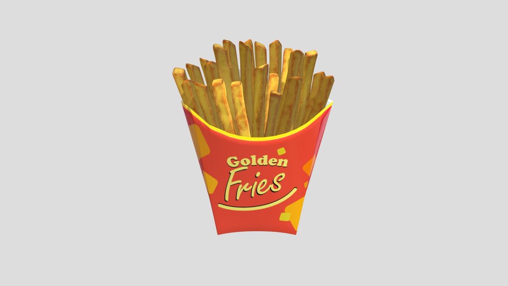 Branded French Fries Pouch