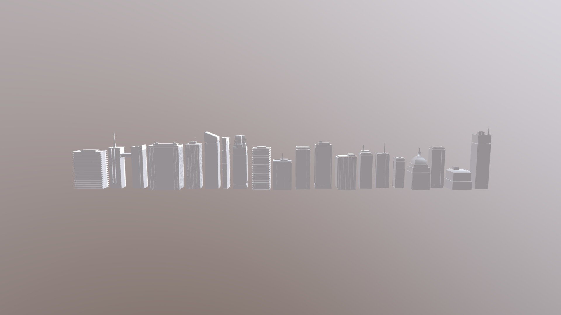 Low Poly Buildings