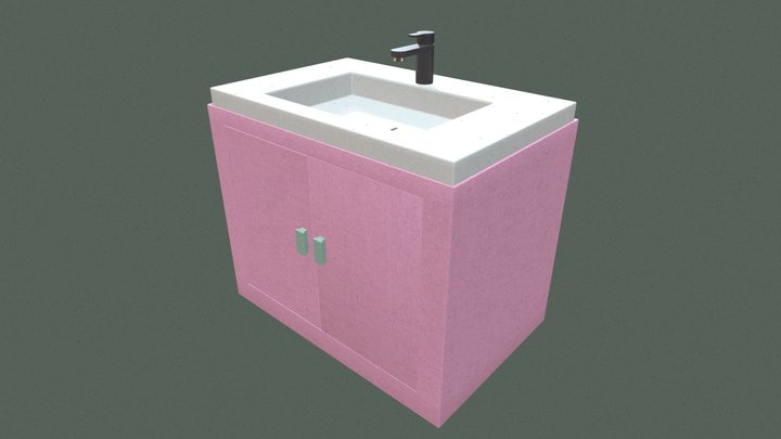 Bathroom sink 3D Model