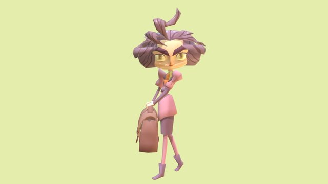 Olive 3D Model